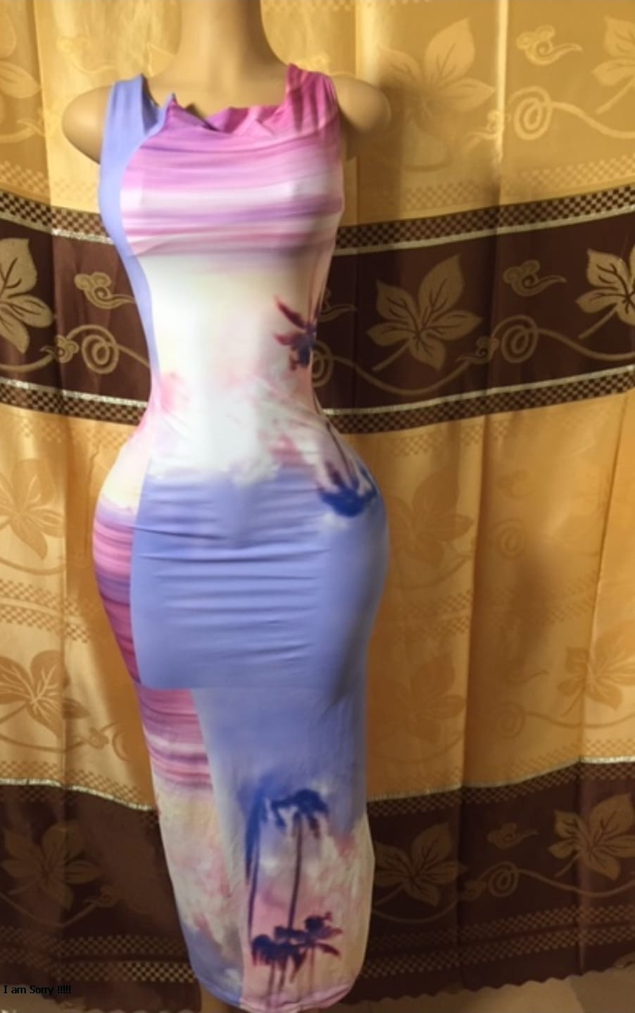 Women's Sexy Bodycon Slim Fit Tank Dress